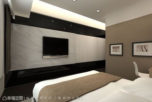 黑白大器 精品旅店之家的室內(nèi)裝飾工程設(shè)計(jì)